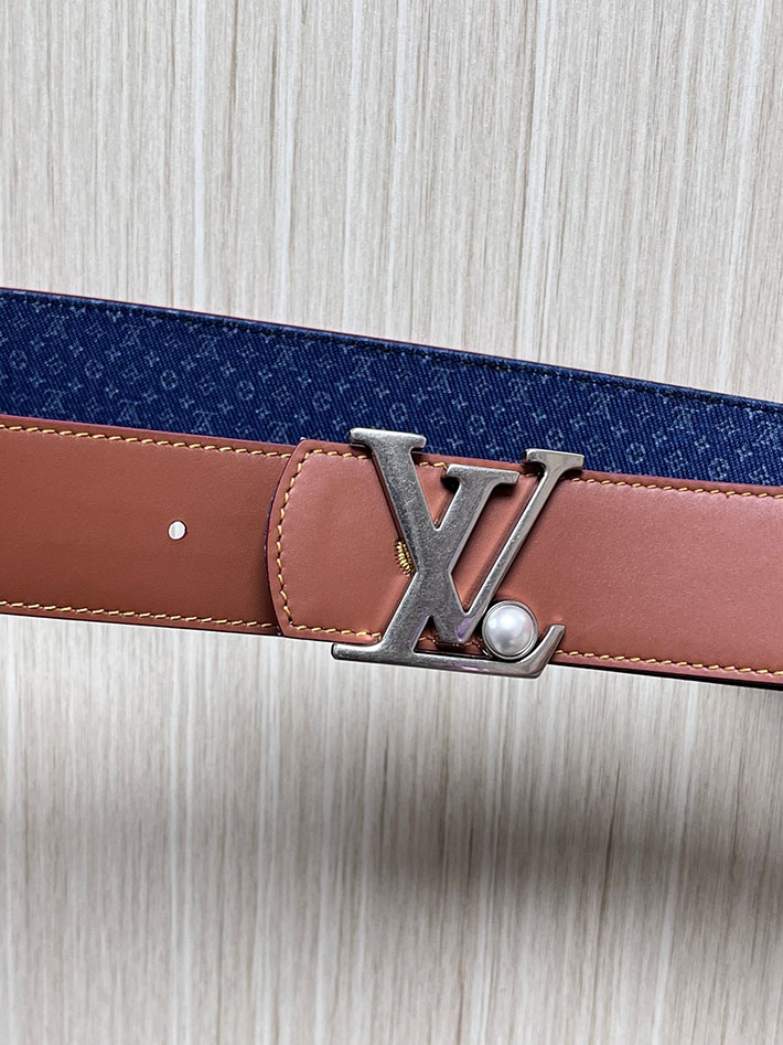 最高級ルイヴィトンスーパーコピー LV ベルト ディメンション モノグラム リフレクティブ デニム 40MM リバーシブル 2635437 ヴィトン ベルト 安い - 画像 (2)
