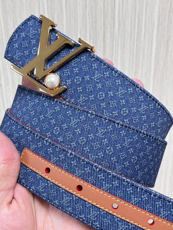 最高級ルイヴィトンスーパーコピー LV ベルト ディメンション モノグラム リフレクティブ デニム 40MM リバーシブル 2635438 ルイヴィトン ベルト アウトレット - 画像 (7)