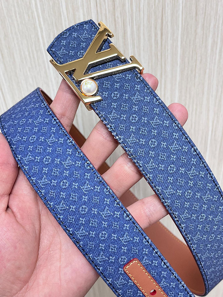 最高級ルイヴィトンスーパーコピー LV ベルト ディメンション モノグラム リフレクティブ デニム 40MM リバーシブル 2635438 ルイヴィトン ベルト アウトレット - 画像 (6)