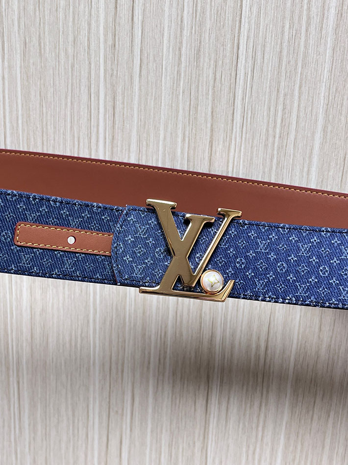 最高級ルイヴィトンスーパーコピー LV ベルト ディメンション モノグラム リフレクティブ デニム 40MM リバーシブル 2635438 ルイヴィトン ベルト アウトレット - 画像 (3)