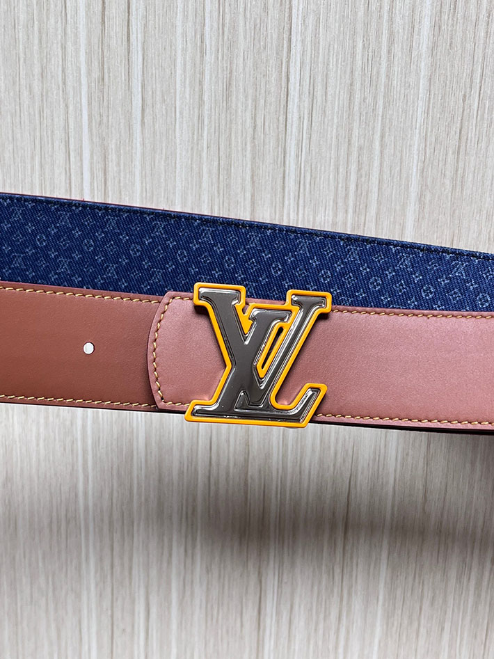 最高級ルイヴィトンスーパーコピー LV ベルト ディメンション モノグラム リフレクティブ デニム 40MM リバーシブル 2635440 ルイヴィトン ベルト モノグラム - 画像 (2)