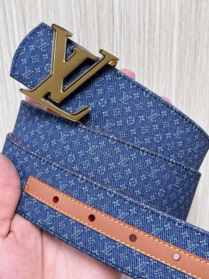 最高級ルイヴィトンスーパーコピー LV ベルト ディメンション モノグラム リフレクティブ デニム 40MM リバーシブル 2635442 ルイヴィトン ベルト リバーシブル - 画像 (7)
