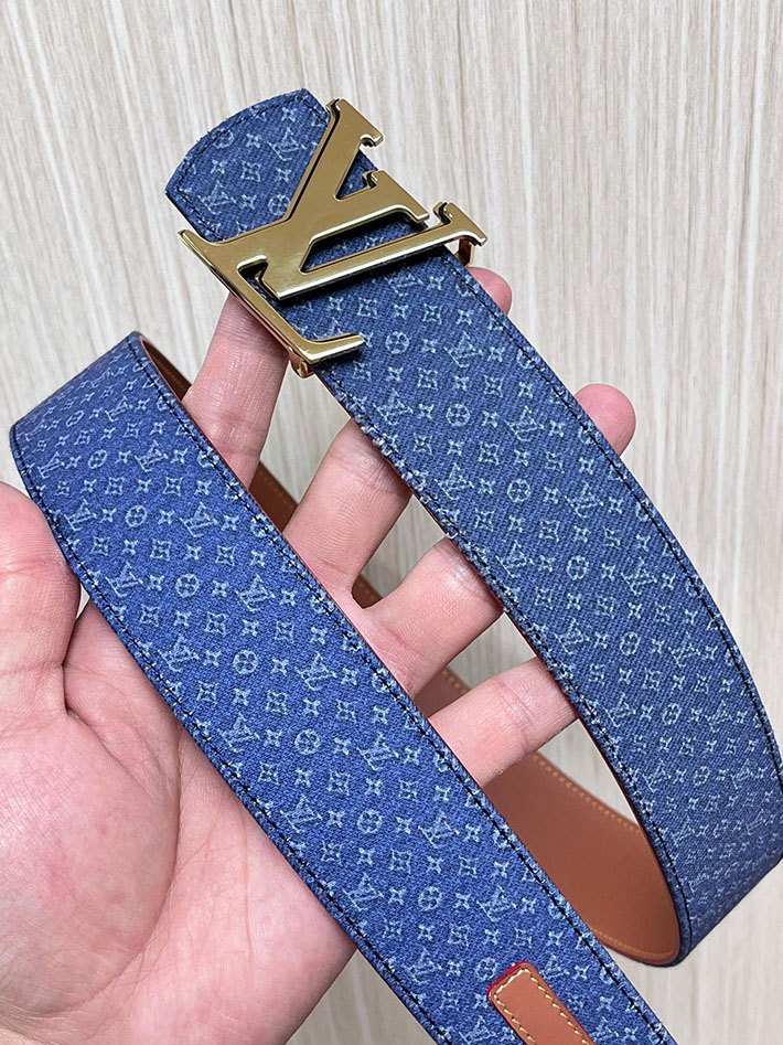 最高級ルイヴィトンスーパーコピー LV ベルト ディメンション モノグラム リフレクティブ デニム 40MM リバーシブル 2635442 ルイヴィトン ベルト リバーシブル - 画像 (6)