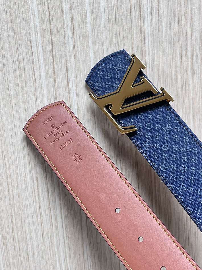 最高級ルイヴィトンスーパーコピー LV ベルト ディメンション モノグラム リフレクティブ デニム 40MM リバーシブル 2635442 ルイヴィトン ベルト リバーシブル - 画像 (5)