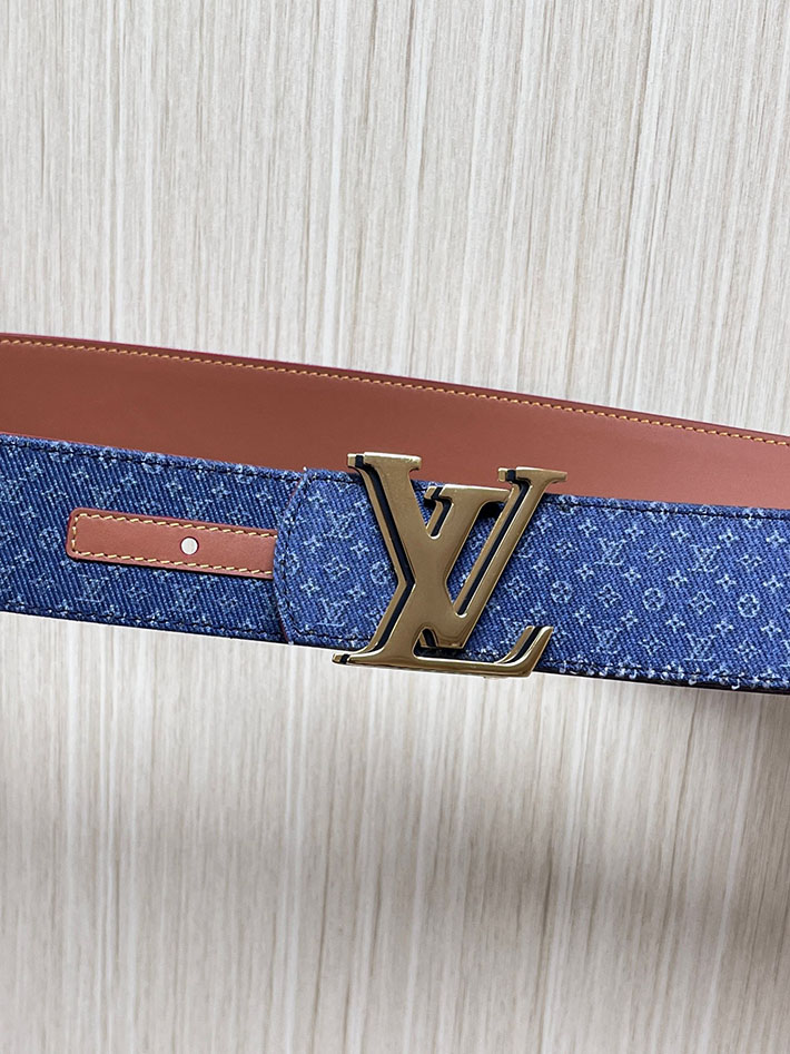 最高級ルイヴィトンスーパーコピー LV ベルト ディメンション モノグラム リフレクティブ デニム 40MM リバーシブル 2635442 ルイヴィトン ベルト リバーシブル - 画像 (3)