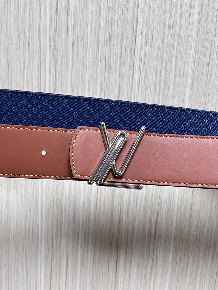 最高級ルイヴィトンスーパーコピー LV ベルト ディメンション モノグラム リフレクティブ デニム 40MM リバーシブル 2635444 ルイヴィトン ベルト セール - 画像 (2)