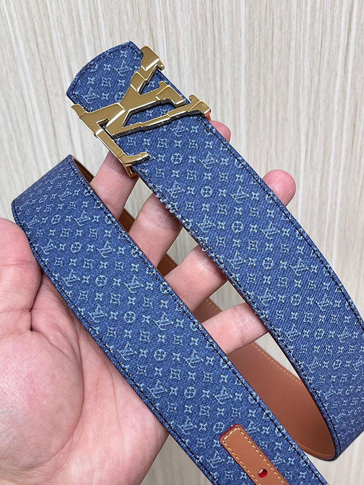 最高級ルイヴィトンスーパーコピー LV ベルト ディメンション モノグラム リフレクティブ デニム 40MM リバーシブル 2635445 ルイヴィトン ベルト 公式 - 画像 (6)