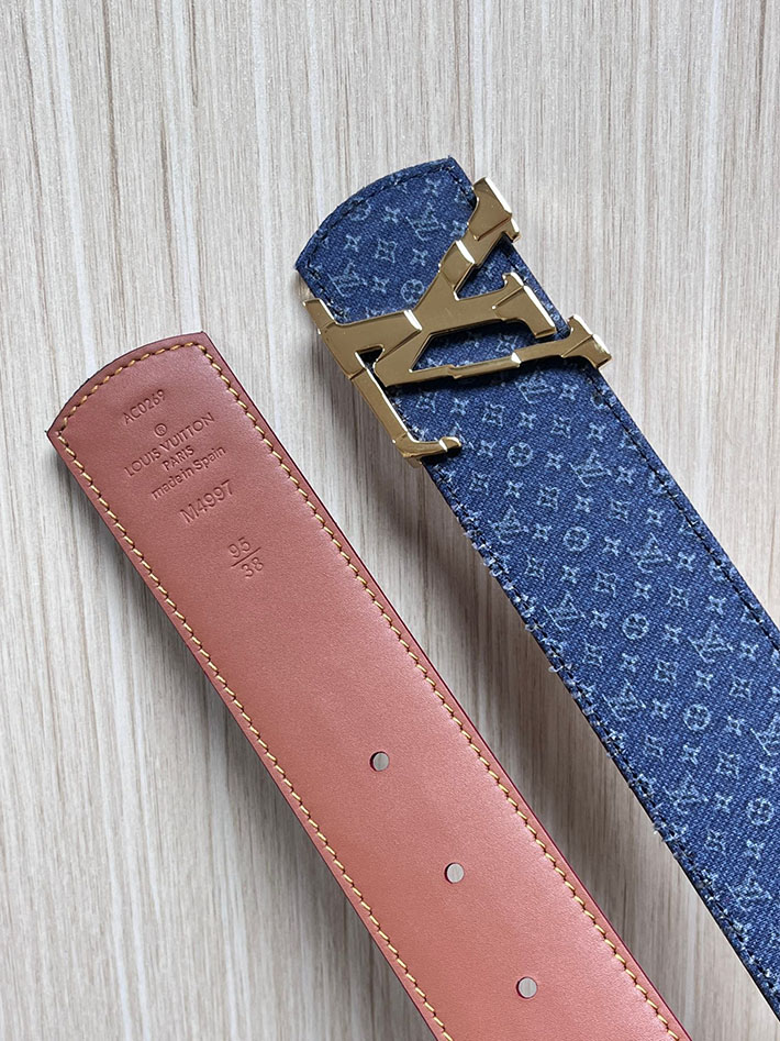 最高級ルイヴィトンスーパーコピー LV ベルト ディメンション モノグラム リフレクティブ デニム 40MM リバーシブル 2635445 ルイヴィトン ベルト 公式 - 画像 (5)
