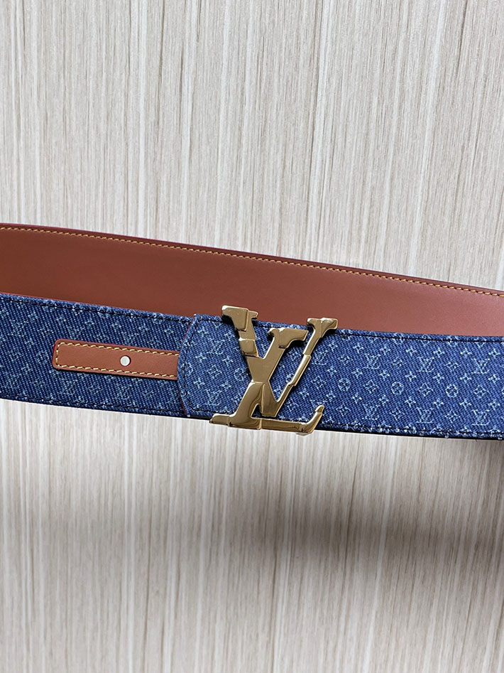 最高級ルイヴィトンスーパーコピー LV ベルト ディメンション モノグラム リフレクティブ デニム 40MM リバーシブル 2635445 ルイヴィトン ベルト 公式 - 画像 (3)