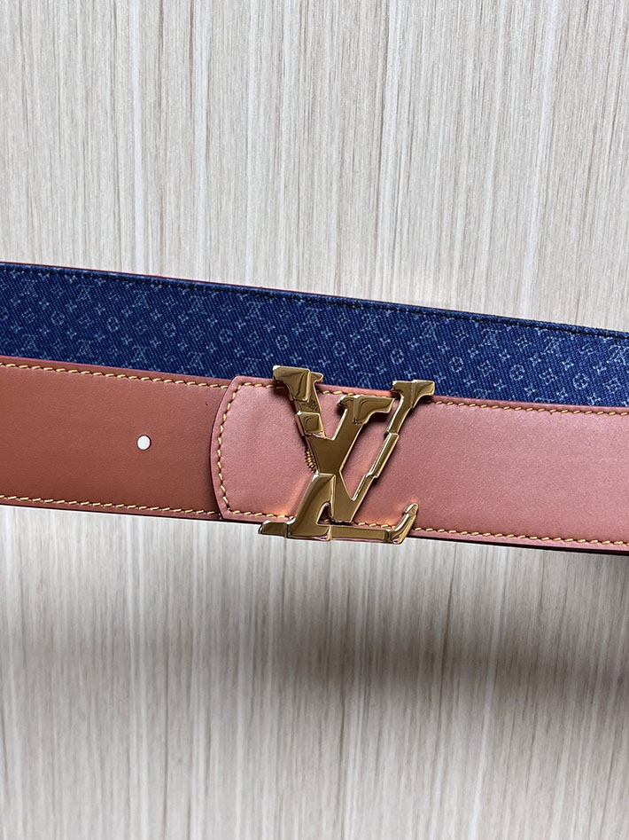 最高級ルイヴィトンスーパーコピー LV ベルト ディメンション モノグラム リフレクティブ デニム 40MM リバーシブル 2635445 ルイヴィトン ベルト 公式 - 画像 (2)