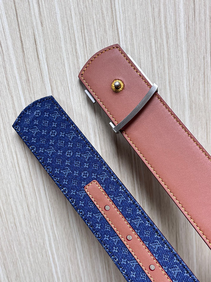 最高級ルイヴィトンスーパーコピー LV ディメンション リフレクティブ デニムベルト 40MM リバーシブル 2635446 ヴィトン ベルト メンズ 人気 - 画像 (4)