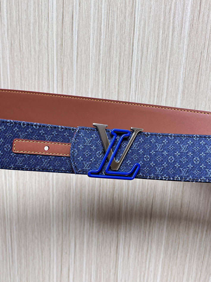 最高級ルイヴィトンスーパーコピー LV ディメンション リフレクティブ デニムベルト 40MM リバーシブル 2635446 ヴィトン ベルト メンズ 人気 - 画像 (3)