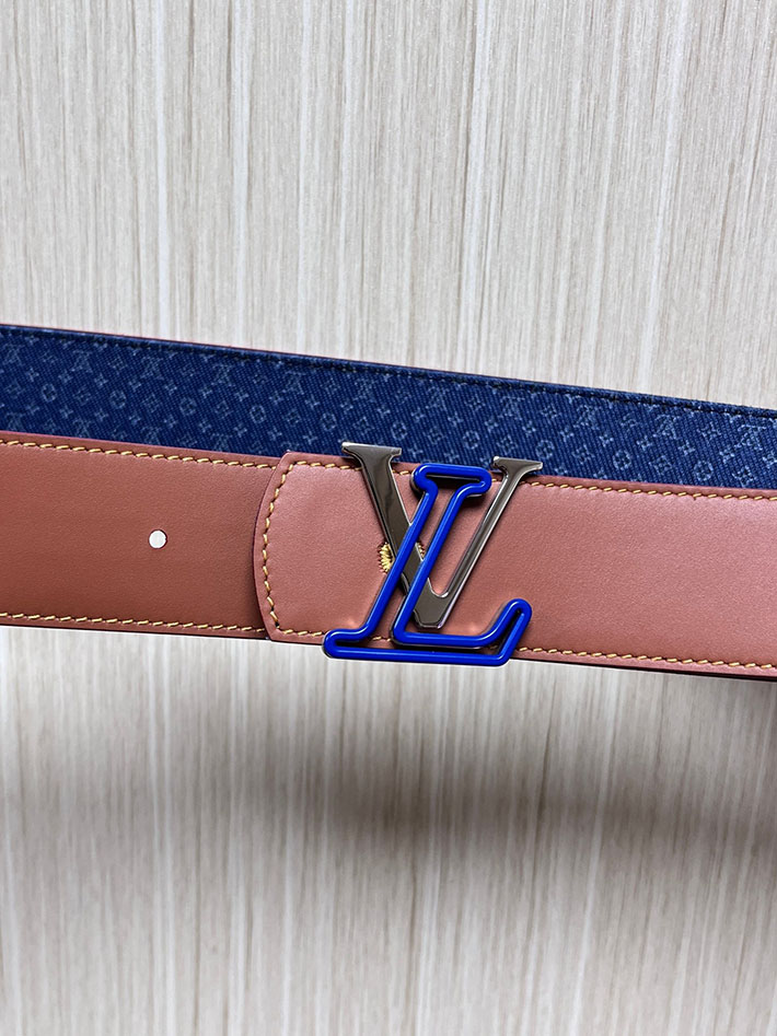 最高級ルイヴィトンスーパーコピー LV ディメンション リフレクティブ デニムベルト 40MM リバーシブル 2635446 ヴィトン ベルト メンズ 人気 - 画像 (2)