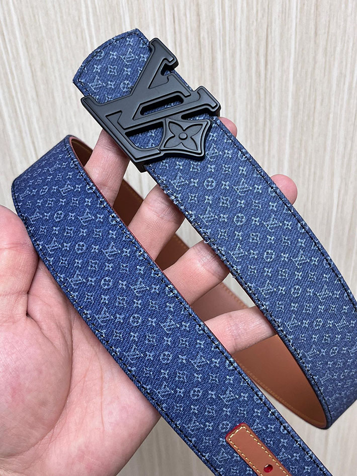 最高級ルイヴィトンスーパーコピー LV ディメンション リフレクティブ デニムベルト 40MM リバーシブル 2635452 ルイヴィトン ベルト アウトレット - 画像 (6)