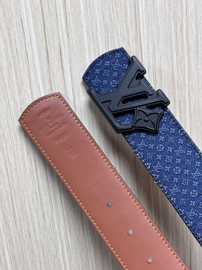 最高級ルイヴィトンスーパーコピー LV ディメンション リフレクティブ デニムベルト 40MM リバーシブル 2635452 ルイヴィトン ベルト アウトレット - 画像 (5)