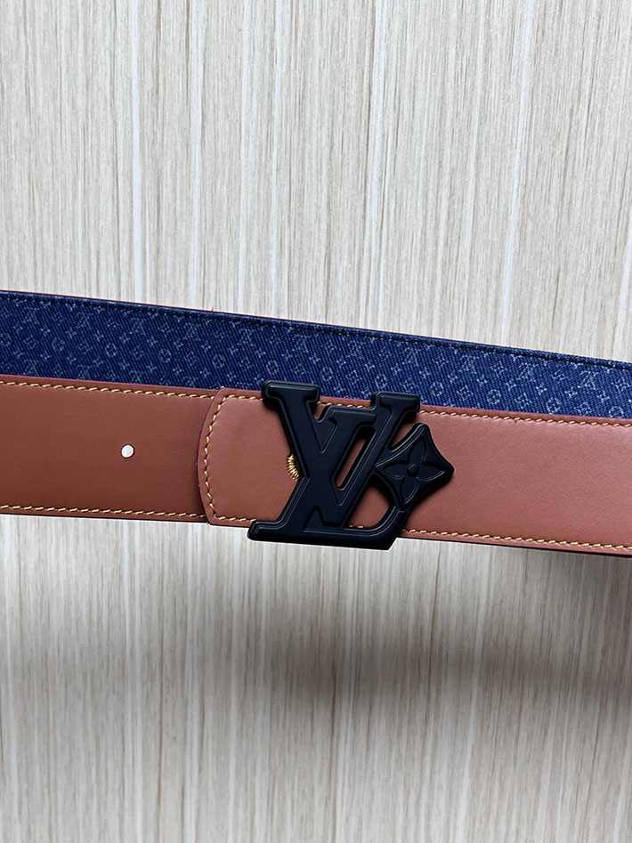 最高級ルイヴィトンスーパーコピー LV ディメンション リフレクティブ デニムベルト 40MM リバーシブル 2635452 ルイヴィトン ベルト アウトレット - 画像 (2)