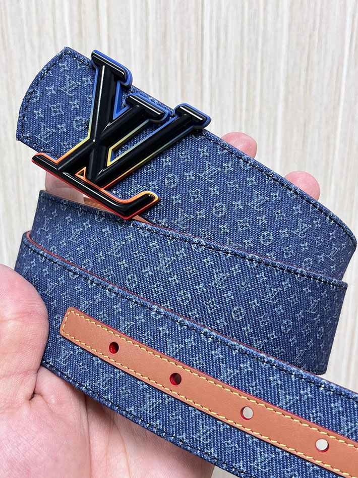 最高級ルイヴィトンスーパーコピー LV ディメンション リフレクティブ デニムベルト 40MM リバーシブル 2635455 ヴィトン ベルト セール - 画像 (7)
