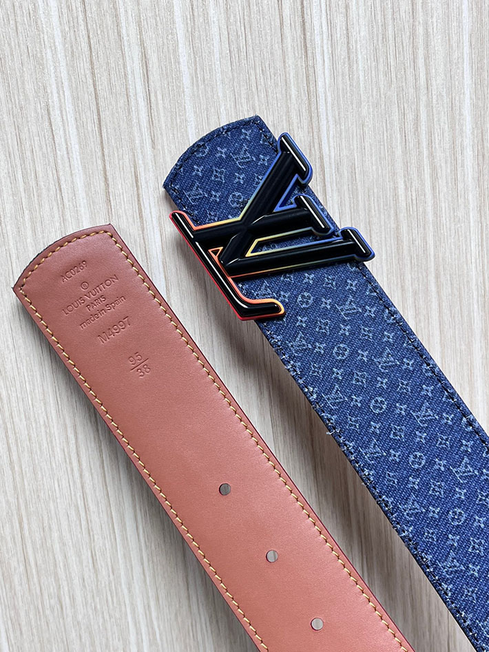 最高級ルイヴィトンスーパーコピー LV ディメンション リフレクティブ デニムベルト 40MM リバーシブル 2635455 ヴィトン ベルト セール - 画像 (5)