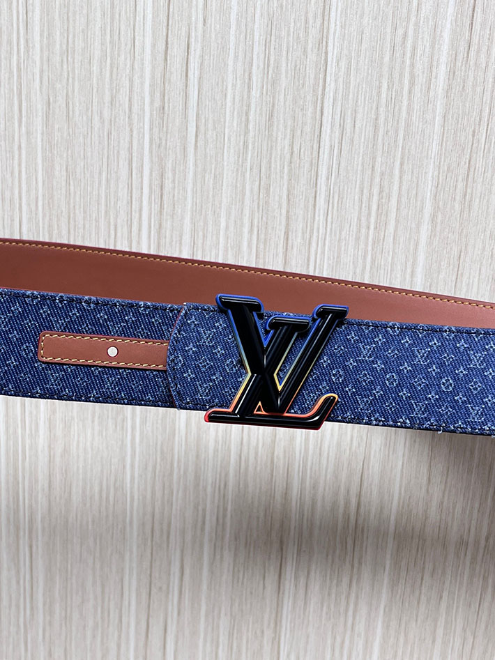 最高級ルイヴィトンスーパーコピー LV ディメンション リフレクティブ デニムベルト 40MM リバーシブル 2635455 ヴィトン ベルト セール - 画像 (3)