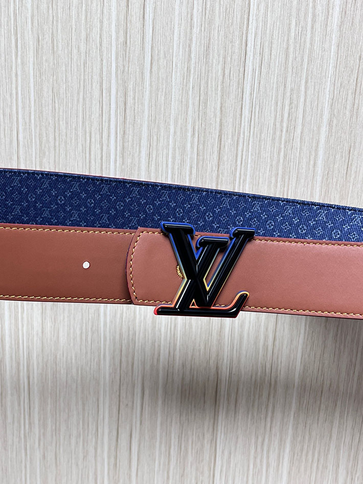 最高級ルイヴィトンスーパーコピー LV ディメンション リフレクティブ デニムベルト 40MM リバーシブル 2635455 ヴィトン ベルト セール - 画像 (2)