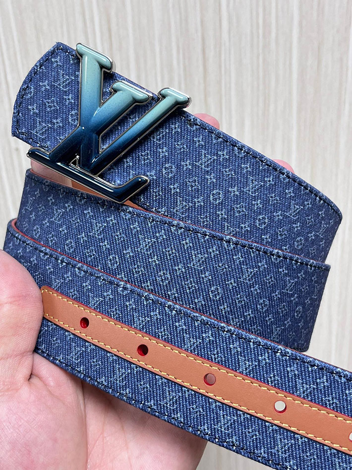 最高級ルイヴィトンスーパーコピー LV ディメンション リフレクティブ デニムベルト 40MM リバーシブル 2635456 ヴィトン ベルト リバーシブル - 画像 (7)