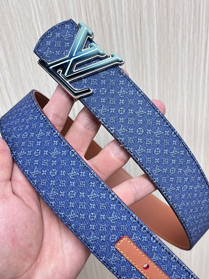 最高級ルイヴィトンスーパーコピー LV ディメンション リフレクティブ デニムベルト 40MM リバーシブル 2635456 ヴィトン ベルト リバーシブル - 画像 (6)
