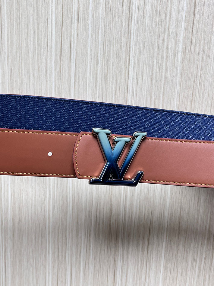 最高級ルイヴィトンスーパーコピー LV ディメンション リフレクティブ デニムベルト 40MM リバーシブル 2635456 ヴィトン ベルト リバーシブル - 画像 (2)