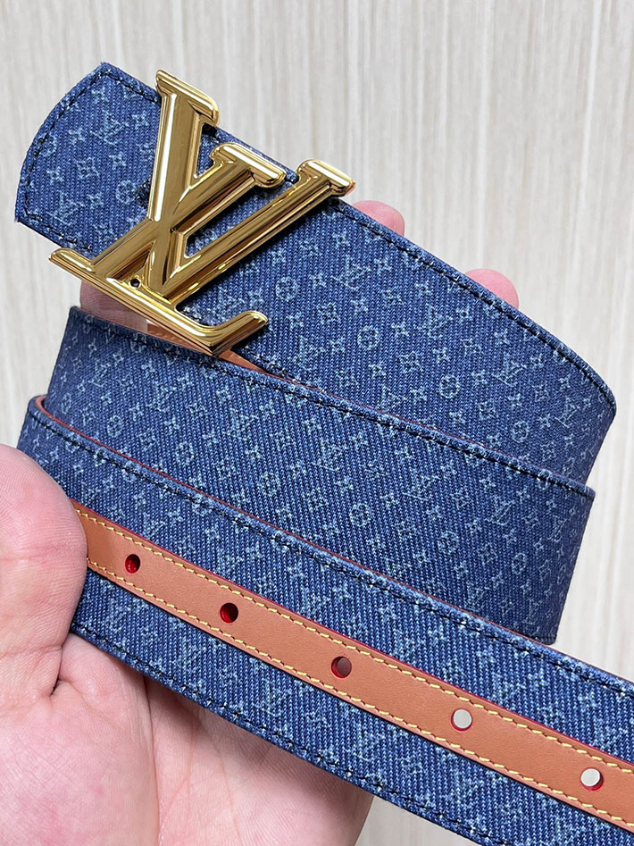 最高級ルイヴィトンスーパーコピー LV ディメンション リフレクティブ デニムベルト 40MM リバーシブル 2635457 ヴィトン ベルト 激安 - 画像 (7)