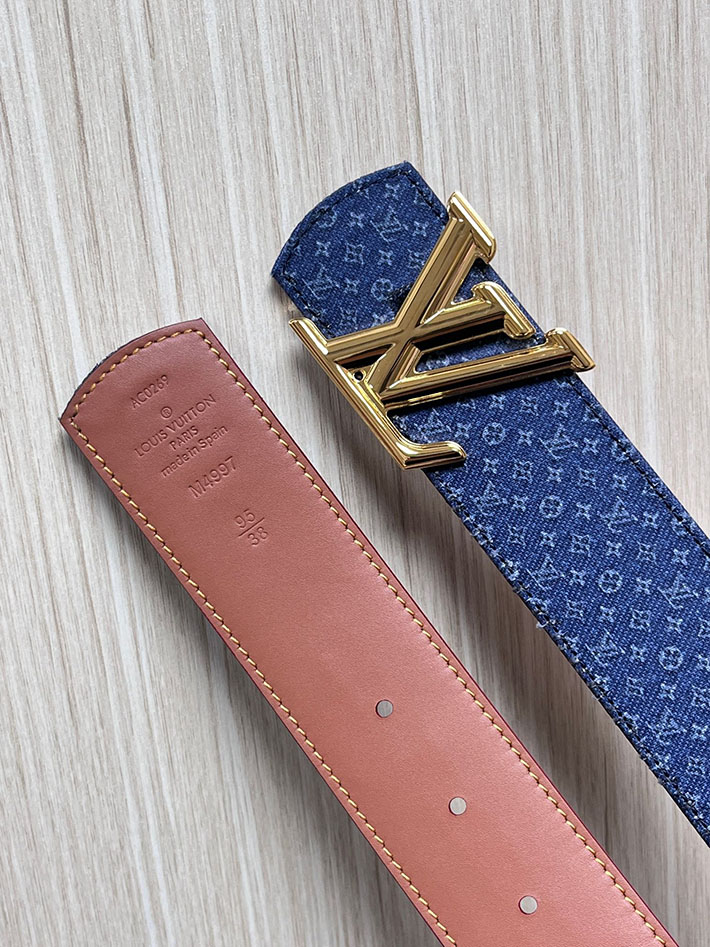 最高級ルイヴィトンスーパーコピー LV ディメンション リフレクティブ デニムベルト 40MM リバーシブル 2635457 ヴィトン ベルト 激安 - 画像 (5)