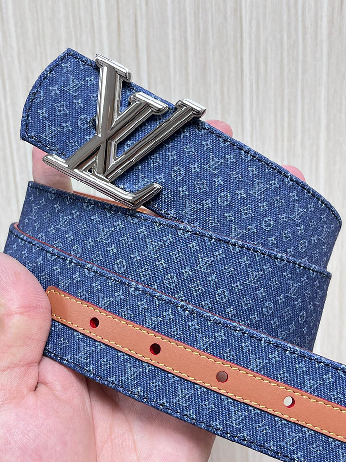 最高級ルイヴィトンスーパーコピー LV ディメンション リフレクティブ デニムベルト 40MM リバーシブル 2635458 ヴィトン ベルト 交換 - 画像 (7)