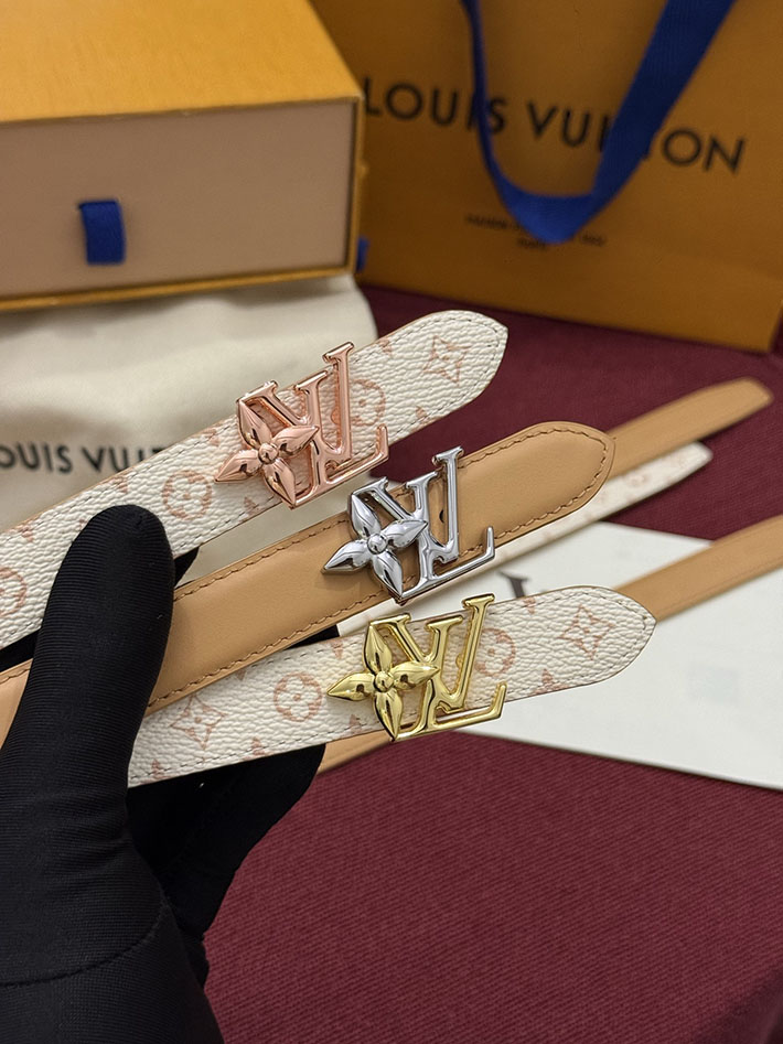 最高級ルイヴィトンスーパーコピー LV レディース ベルト・LV ブルーム 20MM リバーシブル 2635461 ルイヴィトン ベルト リバーシブル - 画像 (2)