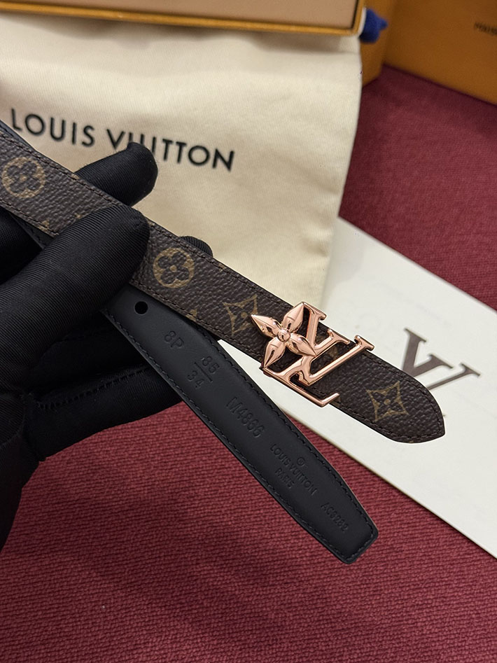 最高級ルイヴィトンスーパーコピー LV レディース ベルト・LV ブルーム 20MM リバーシブル 2635462 ルイヴィトン ベルト アウトレット - 画像 (3)