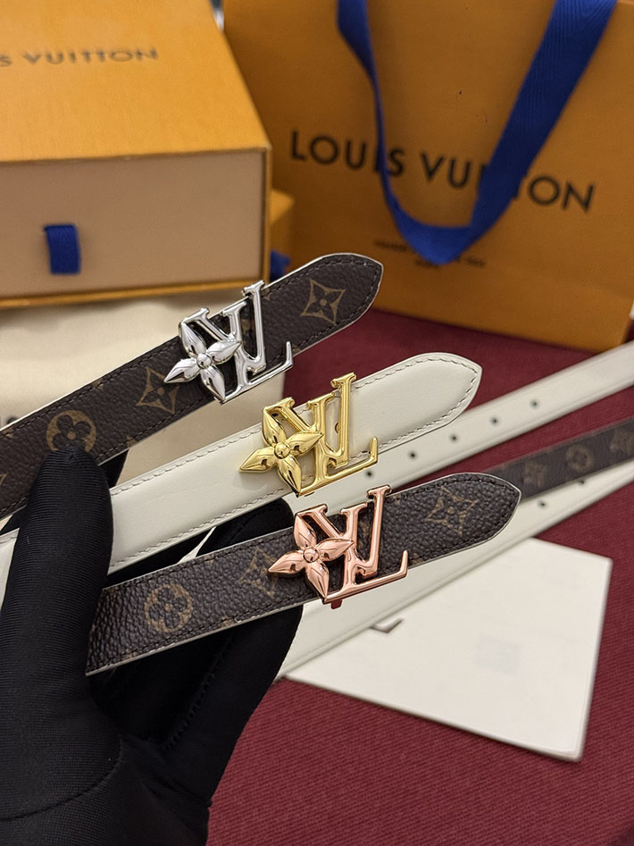 最高級ルイヴィトンスーパーコピー LV レディース ベルト・LV ブルーム 20MM リバーシブル 2635464 ルイヴィトン ベルト モノグラム - 画像 (2)