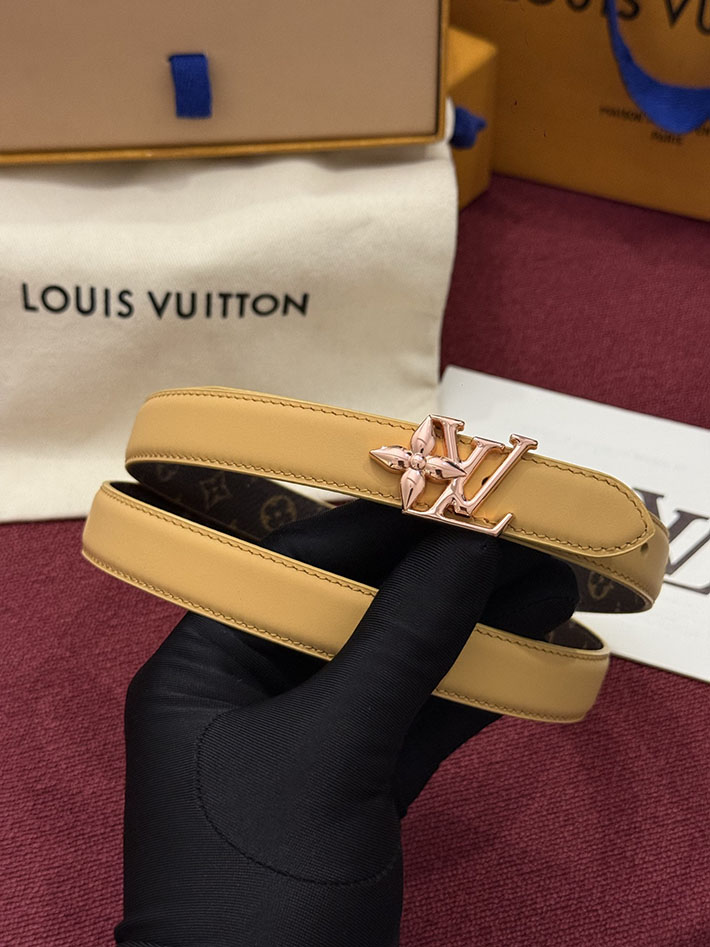 最高級ルイヴィトンスーパーコピー LV レディース ベルト・LV ブルーム 20MM リバーシブル 2635466 ルイヴィトン ベルト 交換 - 画像 (5)