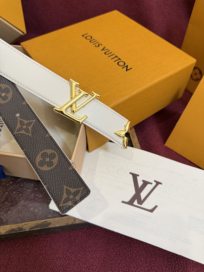 最高級ルイヴィトンスーパーコピー LV レディース ベルト・プリティー LV 30MM リバーシブル 2635469 ルイヴィトンベルト交換 - 画像 (5)