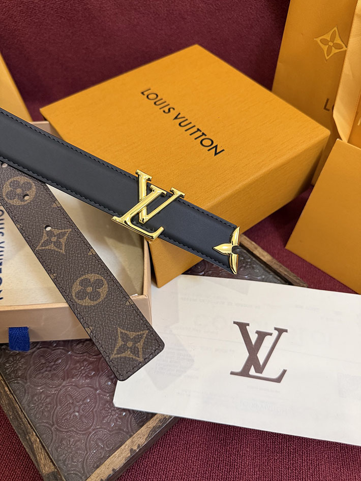 最高級ルイヴィトンスーパーコピー LV レディース ベルト・プリティー LV 30MM リバーシブル 2635470 ルイヴィトンベルトレディース - 画像 (5)
