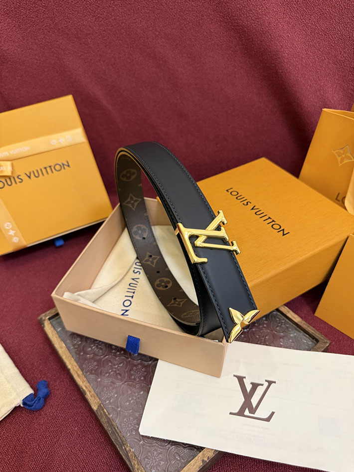 最高級ルイヴィトンスーパーコピー LV レディース ベルト・プリティー LV 30MM リバーシブル 2635470 ルイヴィトンベルトレディース - 画像 (2)