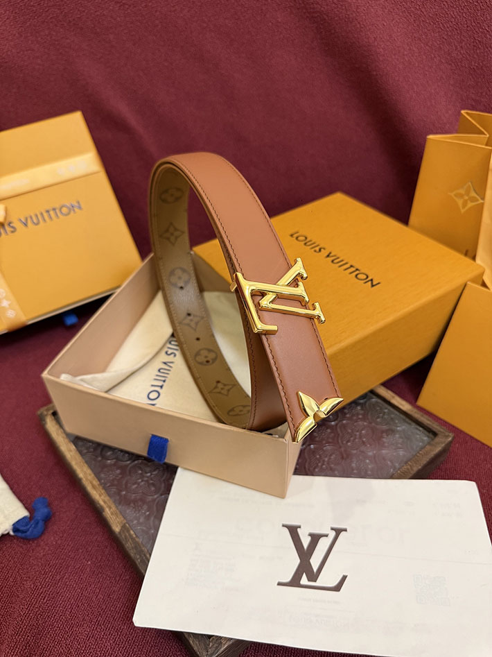 最高級ルイヴィトンスーパーコピー LV レディース ベルト・プリティー LV 30MM リバーシブル 2635471 ヴィトン ベルト 安い - 画像 (2)