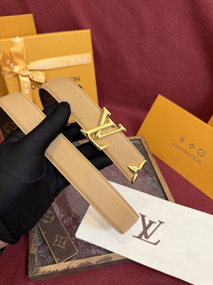 最高級ルイヴィトンスーパーコピー LV レディース ベルト・プリティー LV 30MM リバーシブル 2635474 ヴィトン ベルト 公式 - 画像 (6)