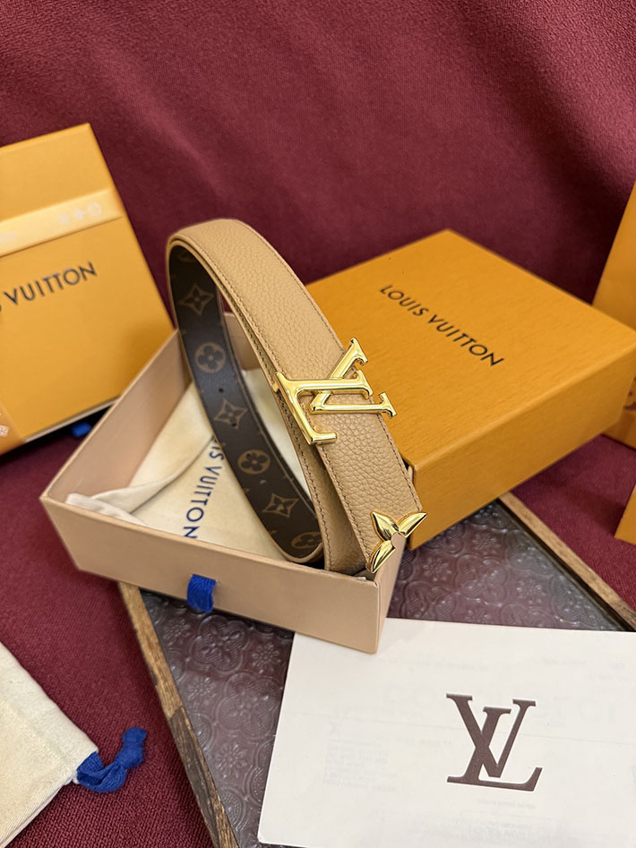 最高級ルイヴィトンスーパーコピー LV レディース ベルト・プリティー LV 30MM リバーシブル 2635474 ヴィトン ベルト 公式 - 画像 (2)