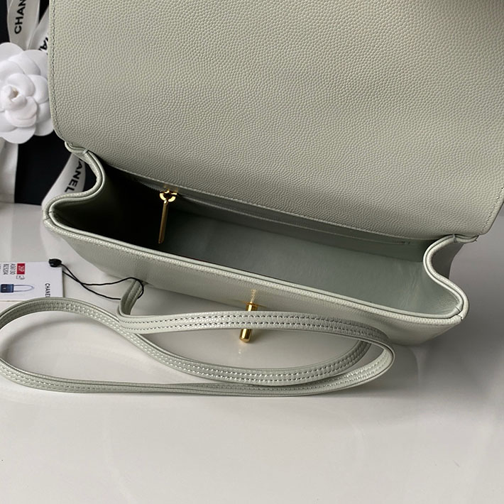 シャネル 新作バッグ 2026 CHANEL Preppy Coco プレッピーココ・スモールフラップバッグ ライトグリーン 2634926 シャネル バッグ 新作 値段 - 画像 (4)