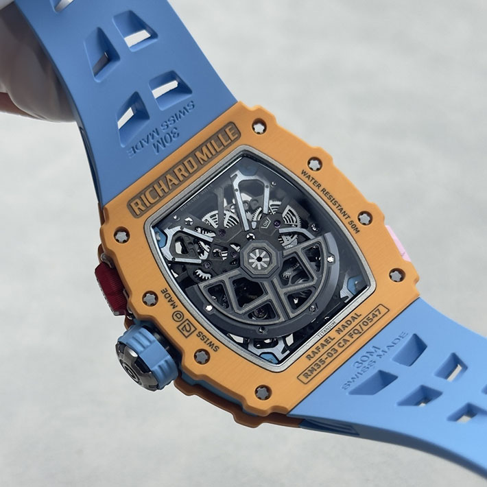 最高級リシャール・ミルスーパーコピー RICHARD MILLE RM35-03 オートマティック ラファエル・ナダル 2635538 リシャールミル 時計 山本由伸 - 画像 (3)