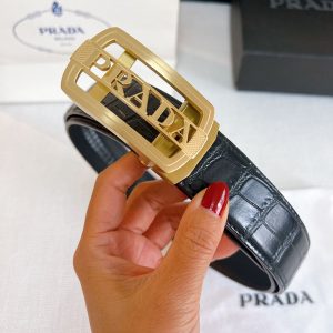 プラダ ベルト リバーシブル