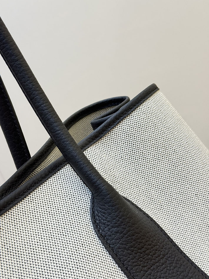 最高級エルメスガーデンパーティコピー HERMES ネオ・ガーデン 41 ホワイト/ブラック ネゴンダ/トワルアッシュ 2635620 ガーデンパーティコピー - 画像 (5)