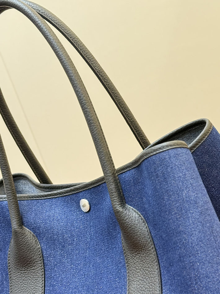最高級エルメスガーデンパーティコピー HERMES ネオ・ガーデン 41 ブラック/ブルーエジェ ネゴンダ/トワルアッシュ 2635623 エルメス ガーデンパーティ メンズ - 画像 (7)