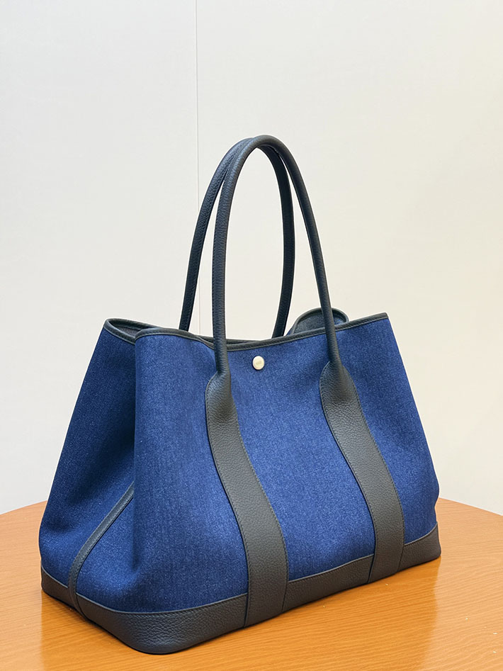 最高級エルメスガーデンパーティコピー HERMES ネオ・ガーデン 41 ブラック/ブルーエジェ ネゴンダ/トワルアッシュ 2635623 エルメス ガーデンパーティ メンズ - 画像 (6)