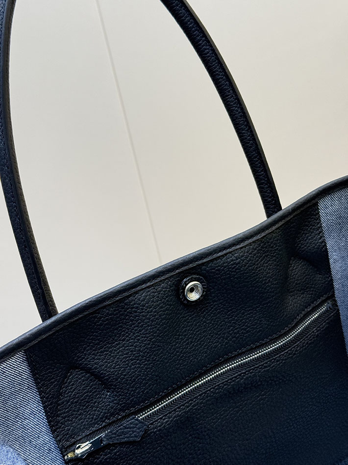 最高級エルメスガーデンパーティコピー HERMES ネオ・ガーデン 41 ブラック/ブルーエジェ ネゴンダ/トワルアッシュ 2635623 エルメス ガーデンパーティ メンズ - 画像 (5)