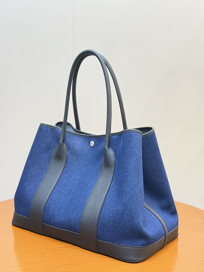 最高級エルメスガーデンパーティコピー HERMES ネオ・ガーデン 41 ブラック/ブルーエジェ ネゴンダ/トワルアッシュ 2635623 エルメス ガーデンパーティ メンズ - 画像 (3)