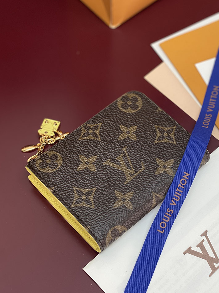 ルイヴィトン 財布 新作 Louis Vuitton ポルトフォイユ・ノア コンパクト サンフラワーイエロー M29789 ルイヴィトン 財布 新作 日本限定 - 画像 (8)