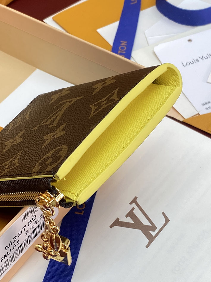 ルイヴィトン 財布 新作 Louis Vuitton ポルトフォイユ・ノア コンパクト サンフラワーイエロー M29789 ルイヴィトン 財布 新作 日本限定 - 画像 (5)
